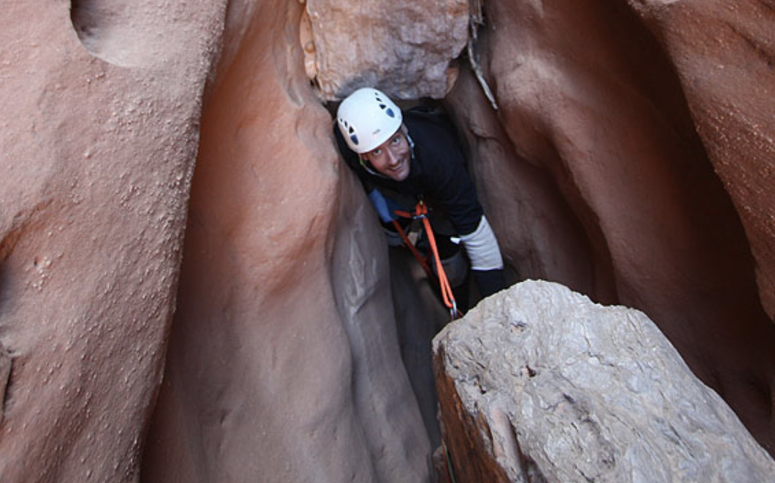 Mind Bender Canyon, Anchor Maintenance, Robbers Roost, UT