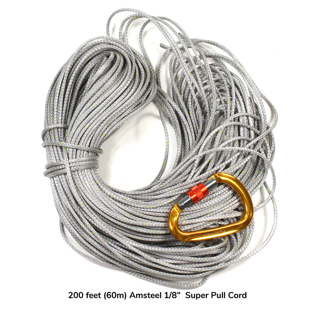 Super Pull String - Amsteel 1/8 x 200 and 300 feet