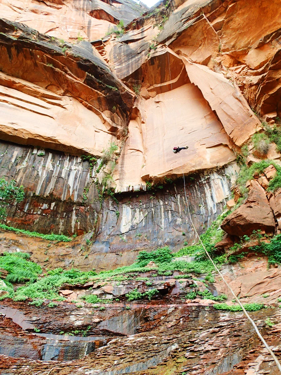 Grotto Canyon, Zion National Park Canyoneering USA