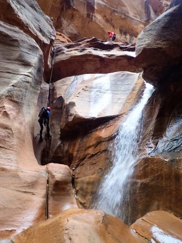 Pine Creek Zion Run Through and Anchor Work 09-25-2020
