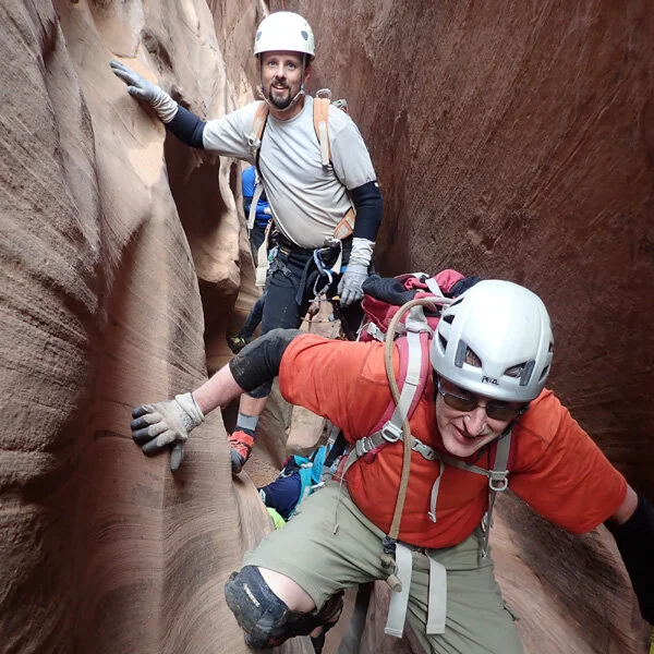 Canyoneering on Lake Powell, Sept 15, 2020