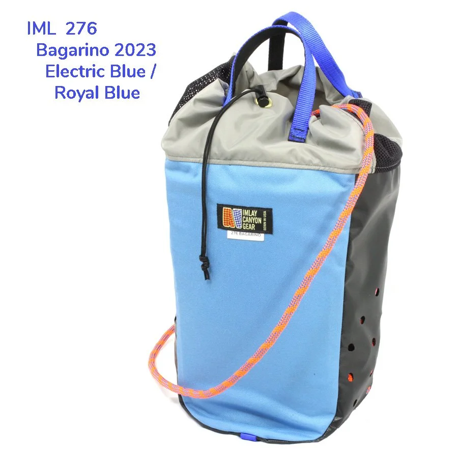 THE ropebag for working ropes in the 80 to 120 to 150 foot range.