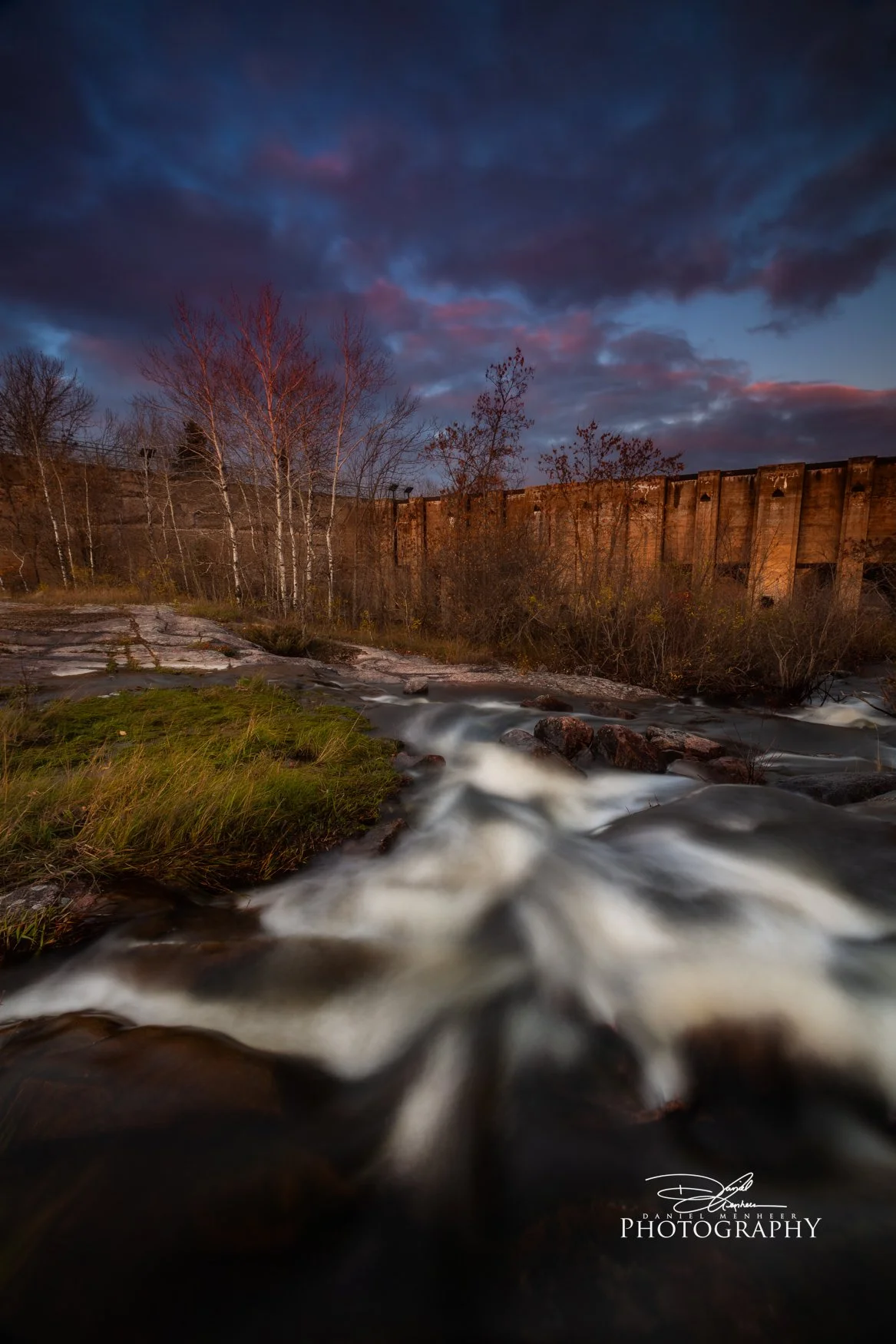 Sunset; Pinawa Dam P.P., Manitoba