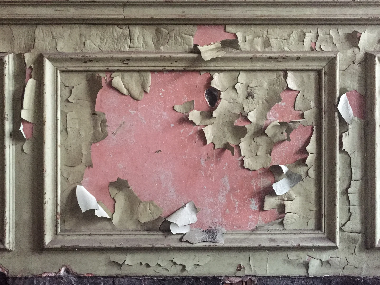 Coal Exchange, Cardiff Bay - photography from inside the abandoned building