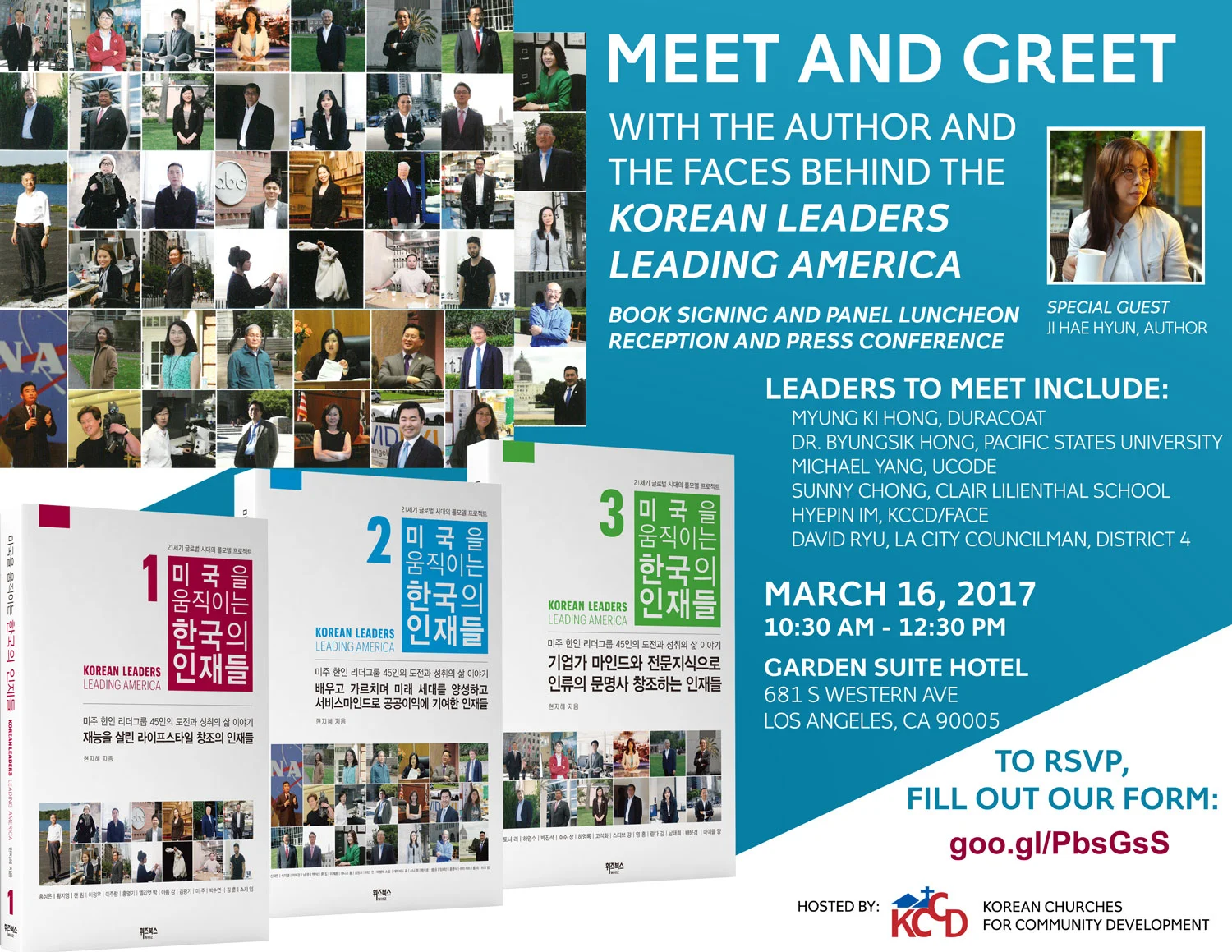 Korean Leaders Leading America - Meet and Greet Luncheon Reception and Press Conference