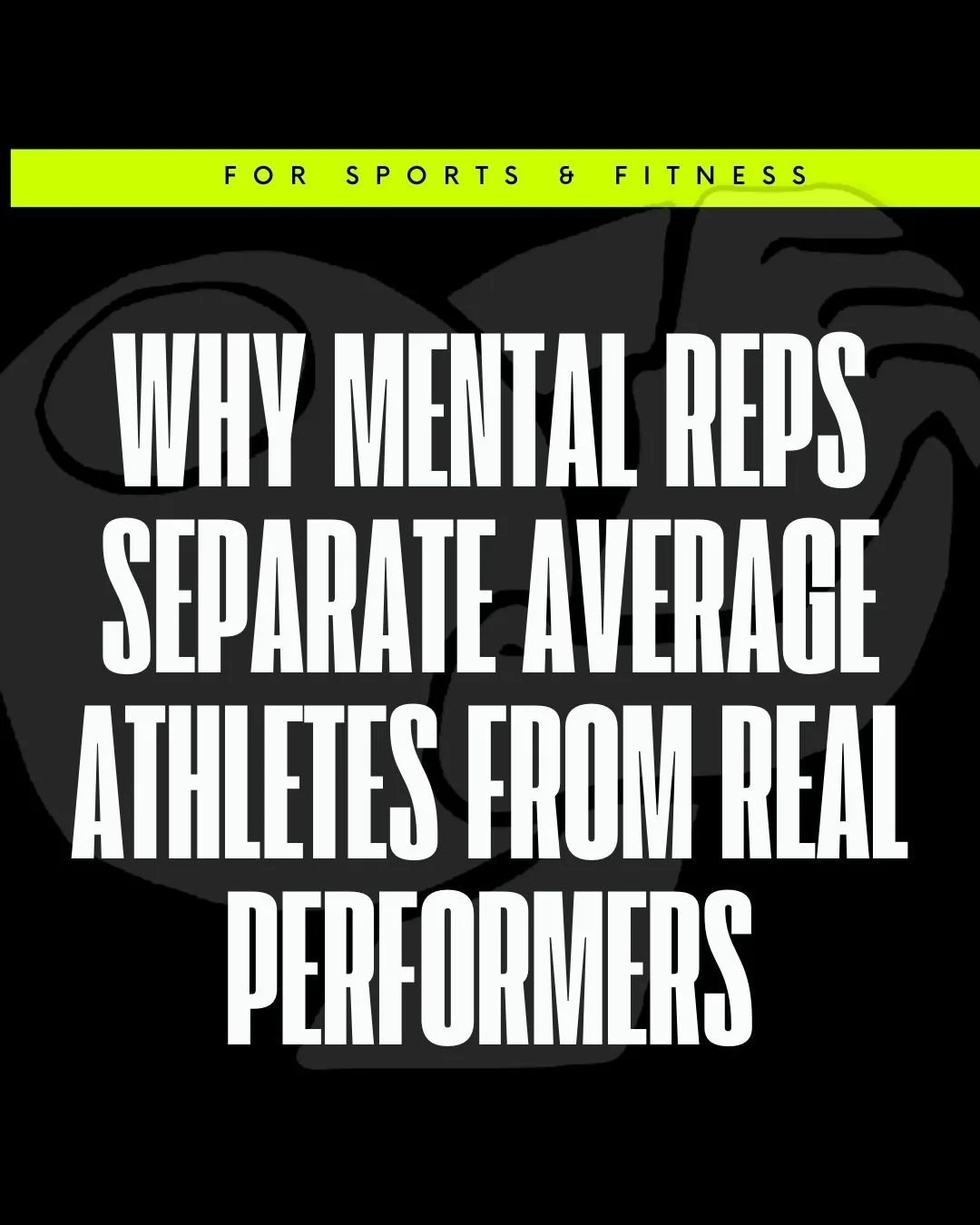 Why Mental Reps Separate Average Athletes from Real Performers: The Hidden Advantage in the Back of the Line | FIT