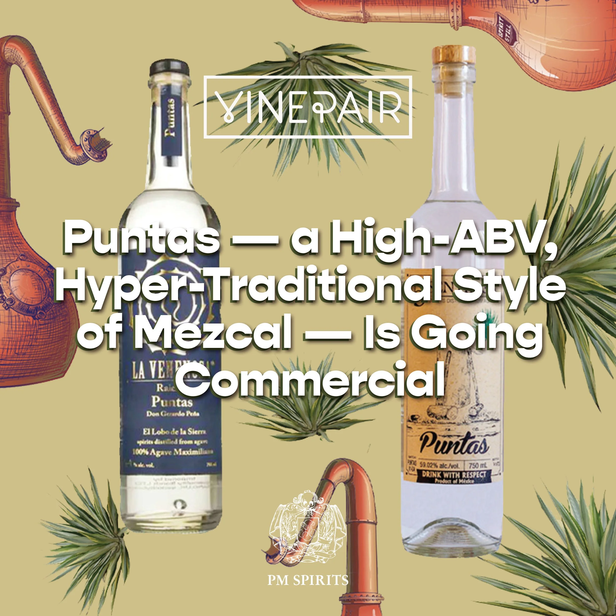 Vinepair: Puntas — a High-ABV, Hyper-Traditional Style of Mezcal — Is Going Commercial