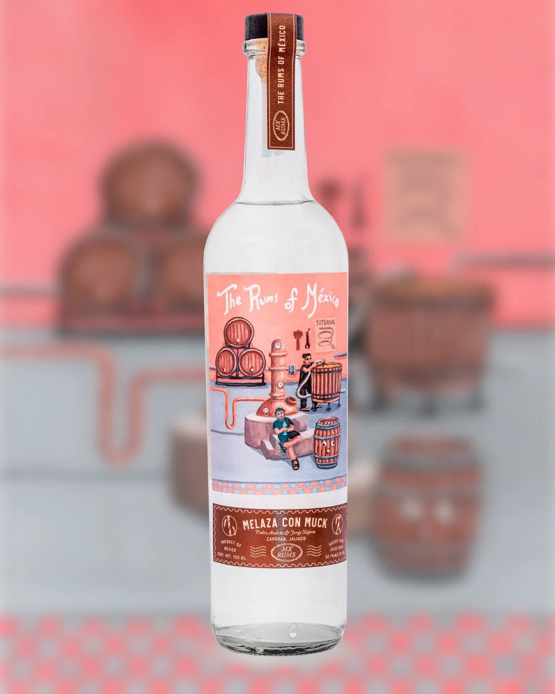 To all the funk heads out there: this rum is for you. The product of two first-generation distillers with a knack for experimentation and new flavors, Melaza con Muck is the debut of this mark from the Satvrnal distillery. Inspired by the funky flavo