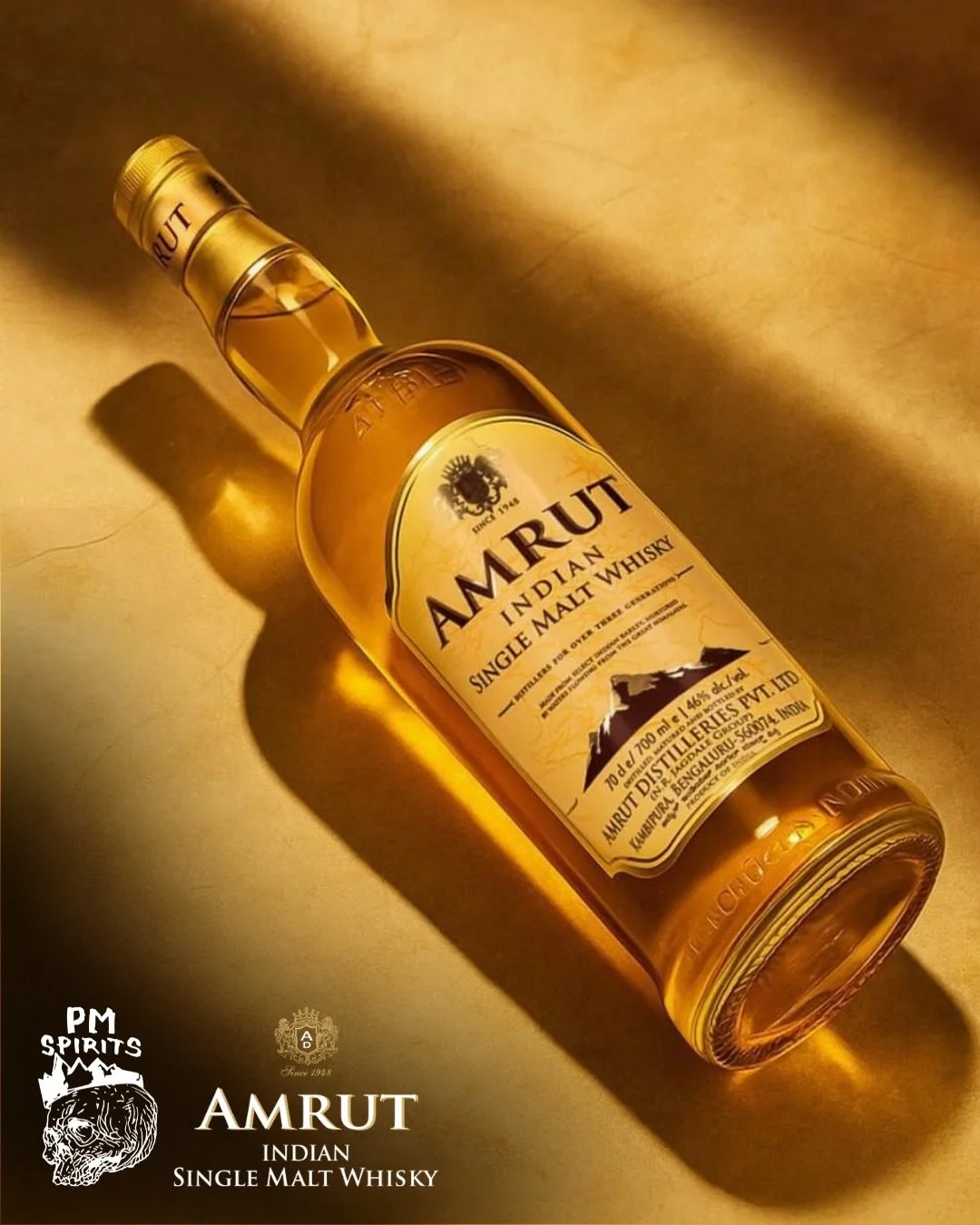 Big news as of May 1, 2026 🇮🇳 PM Spirits is officially the exclusive US importer for Amrut, the distillery that put Indian Single Malt Whiskey on the map in the early 2010s. Working with Amrut is far from new territory for us, as our New York distr