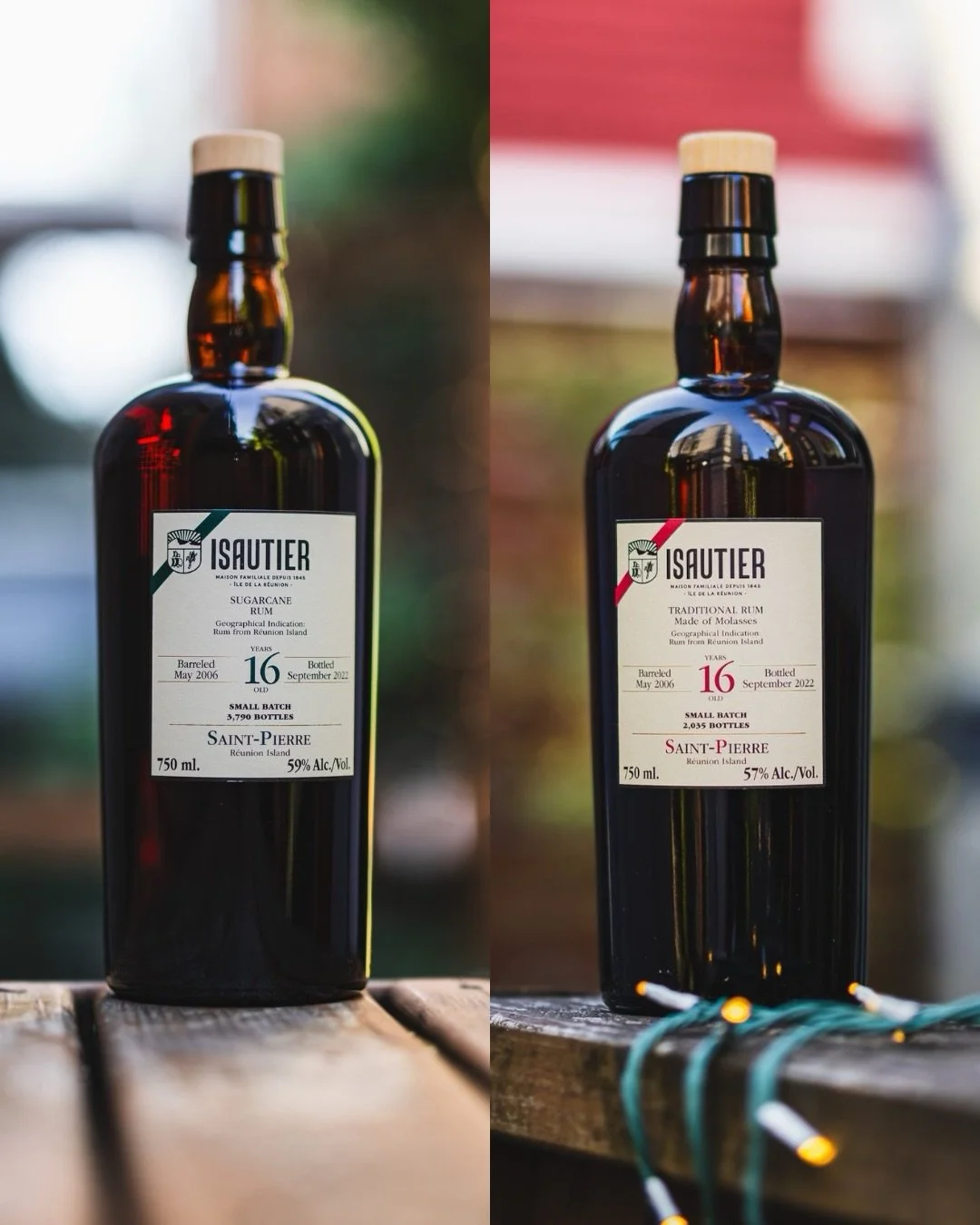 As a general rule, rum distilleries utilize either fresh sugarcane juice OR molasses as their raw material. This makes comparisons of cane juice rum and molasses rum difficult, as the rums are generally coming from different producers, utilizing diff