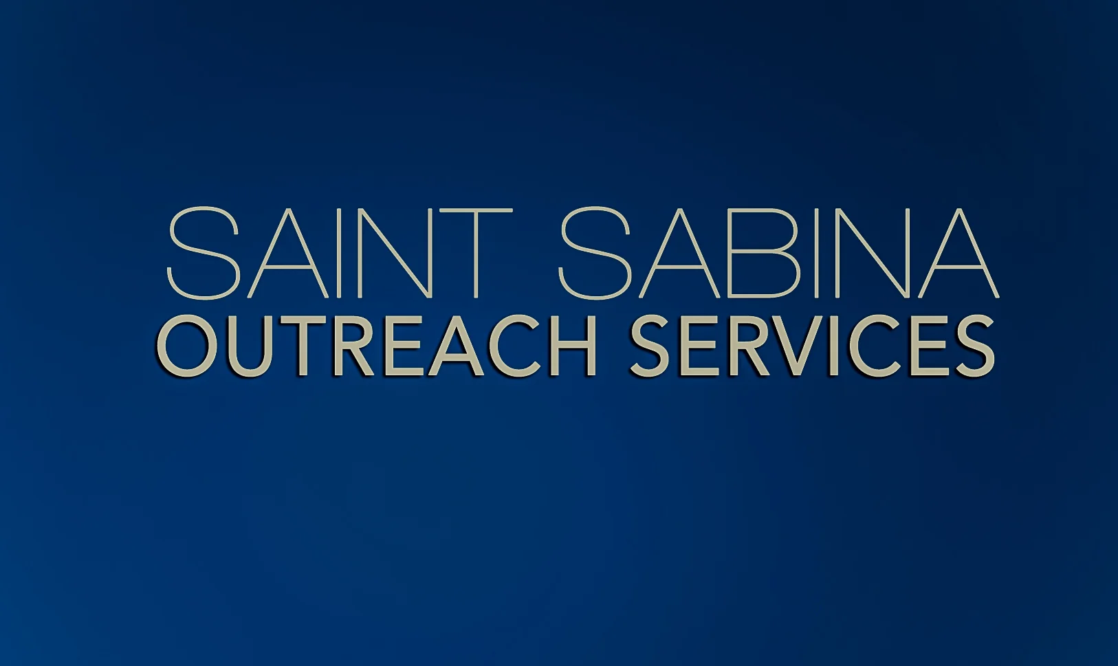 SAINT SABINA OUTREACH SERVICES