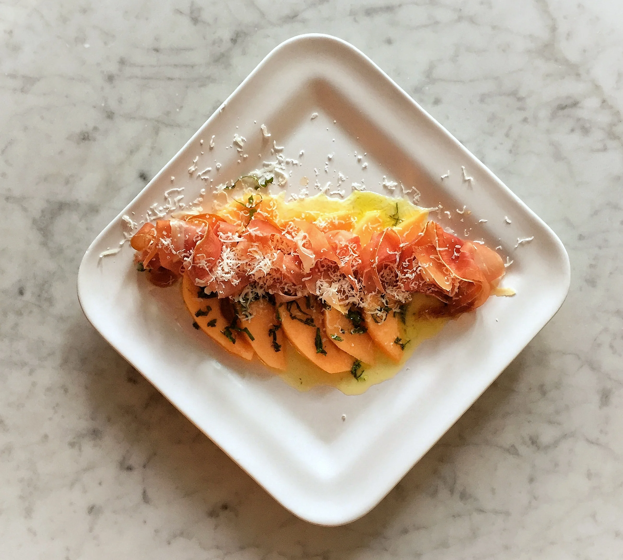 Cantaloupe with Jamón 