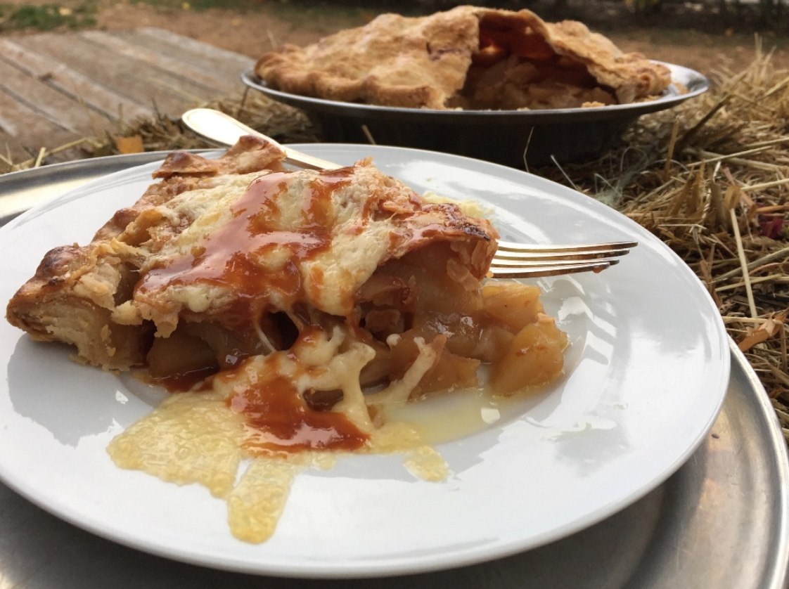Cheddar Apple Pie