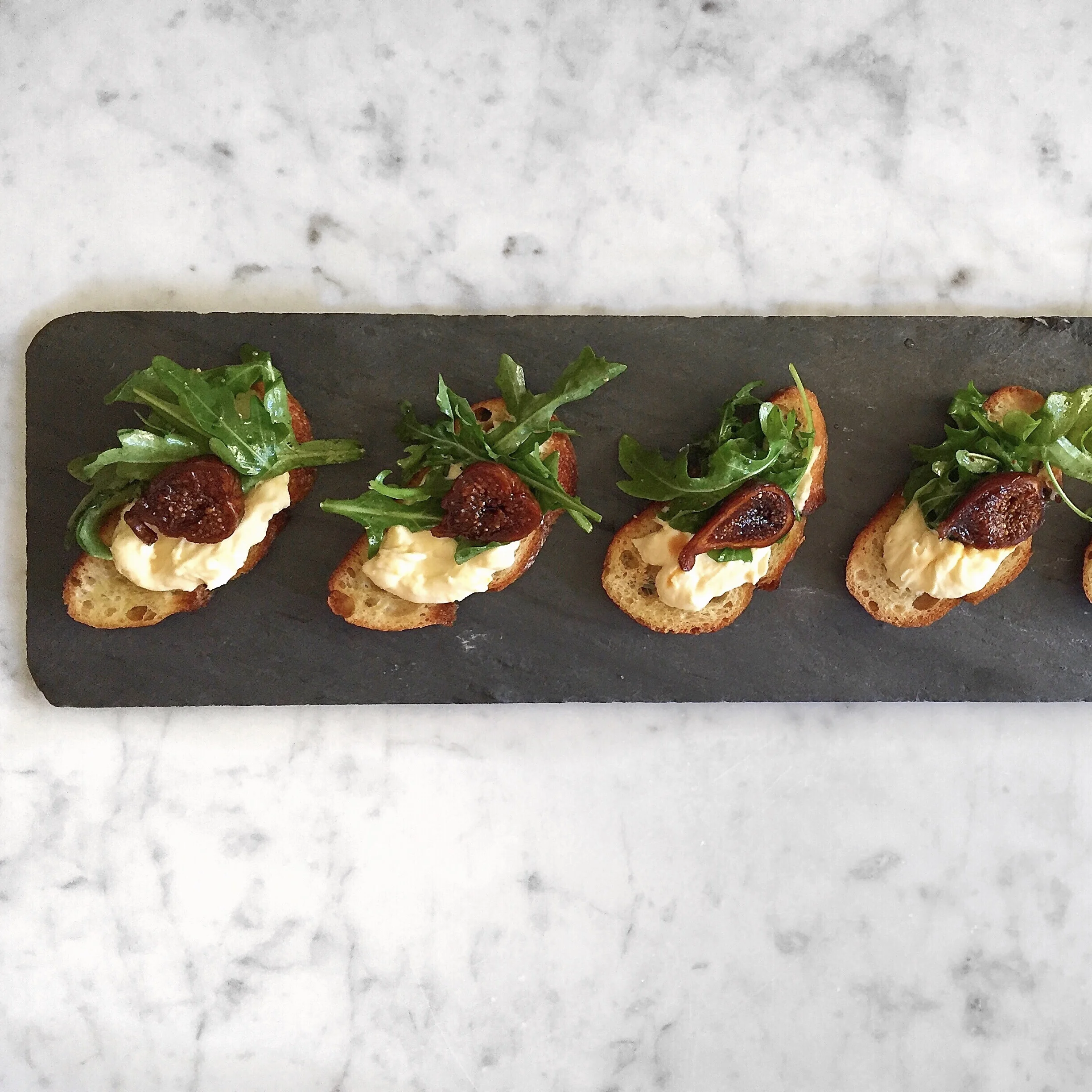 Fig &amp; Cremeux Crostini
