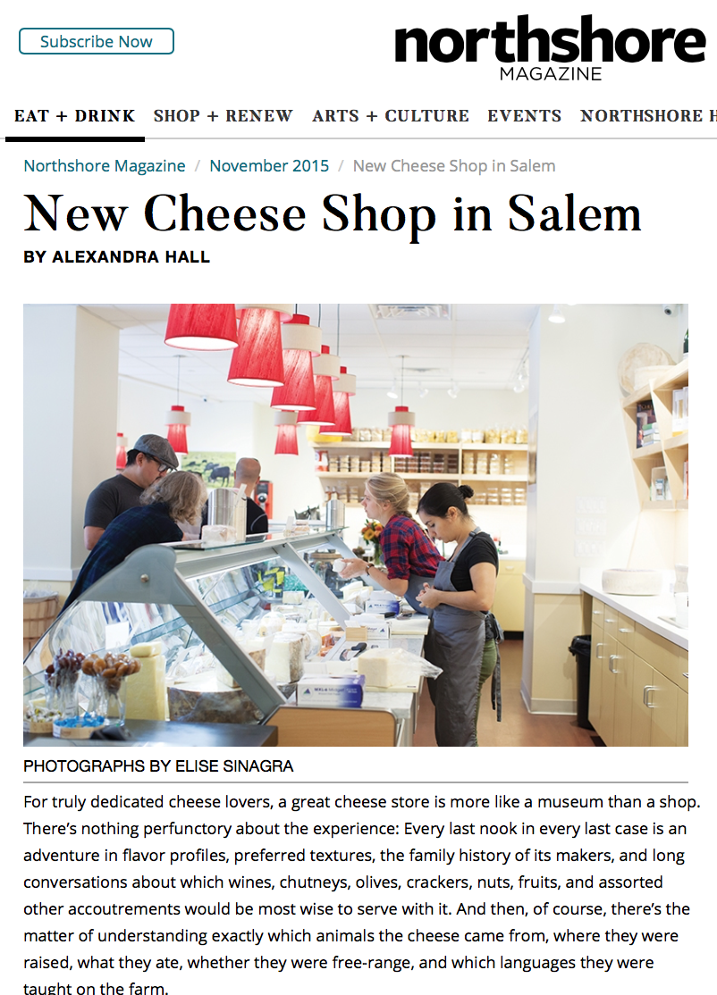 New Cheese Shop in Salem - Northshore Magazine