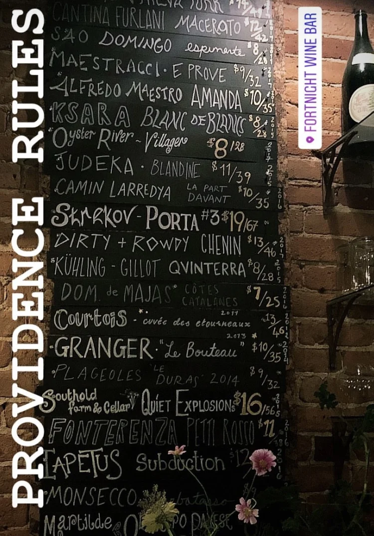 Baller glass list at Fortnight. 