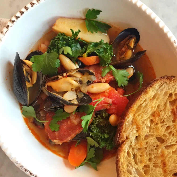 Rose’s Portuguese Kale Stew