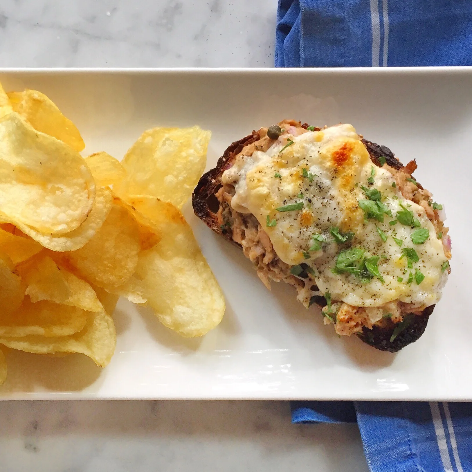 Cheesy Tuna Melt