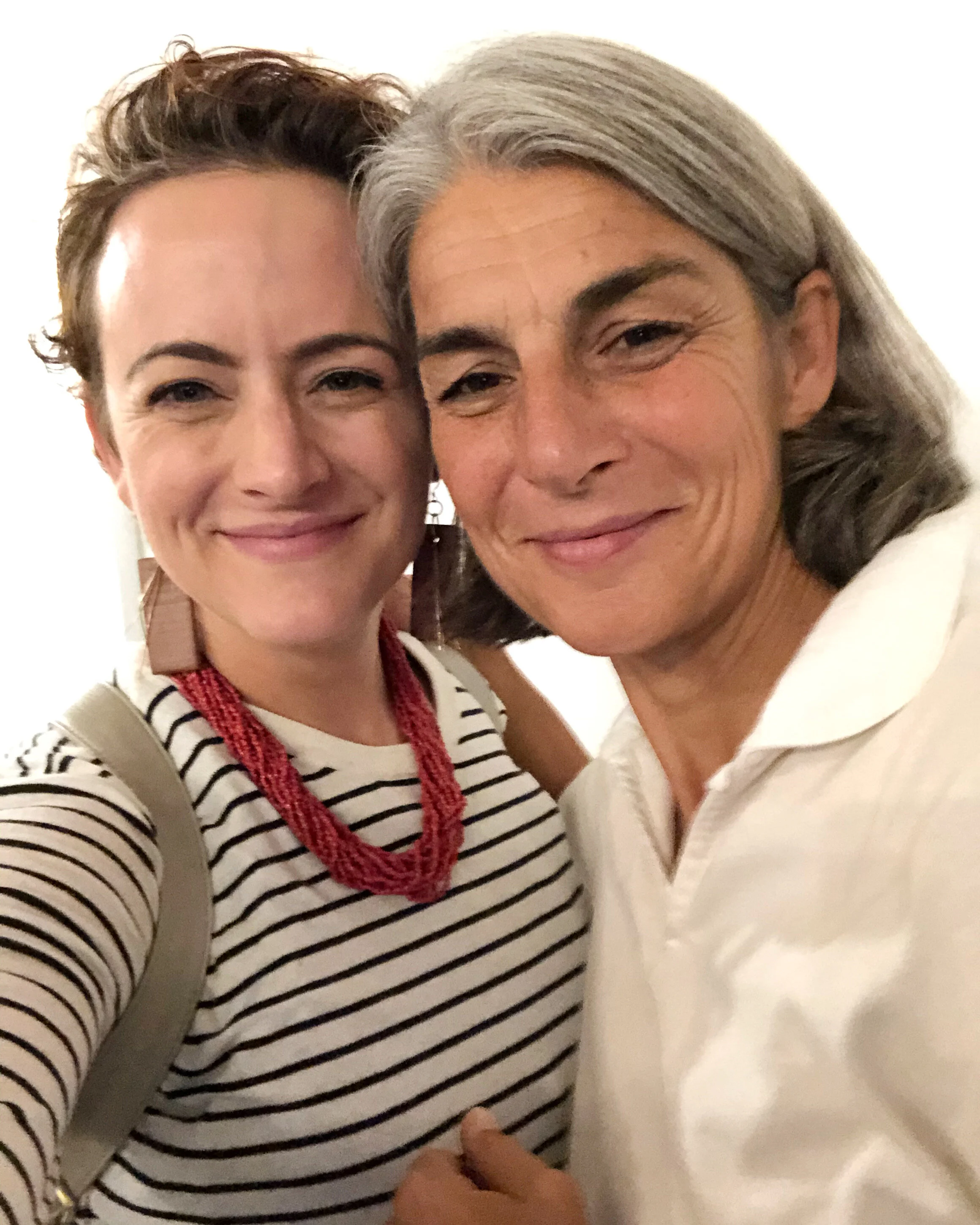 Me and Elisabetta Foradori, Queen of Trento.