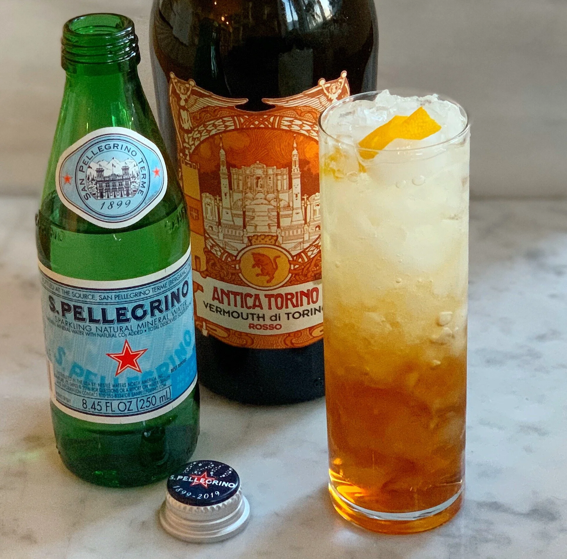 Vermouth Spritzer