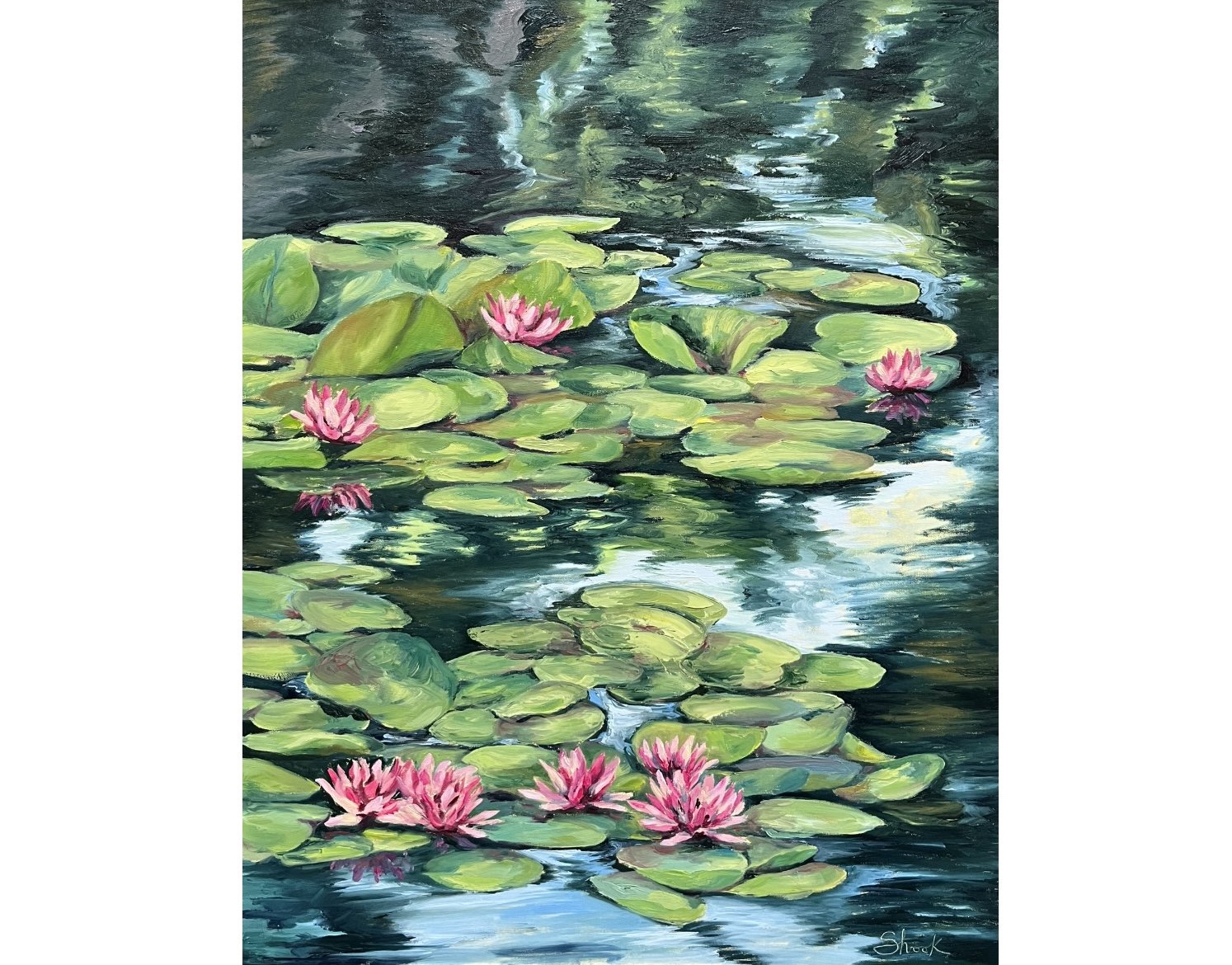 Floating - 24"x30" - SOLD