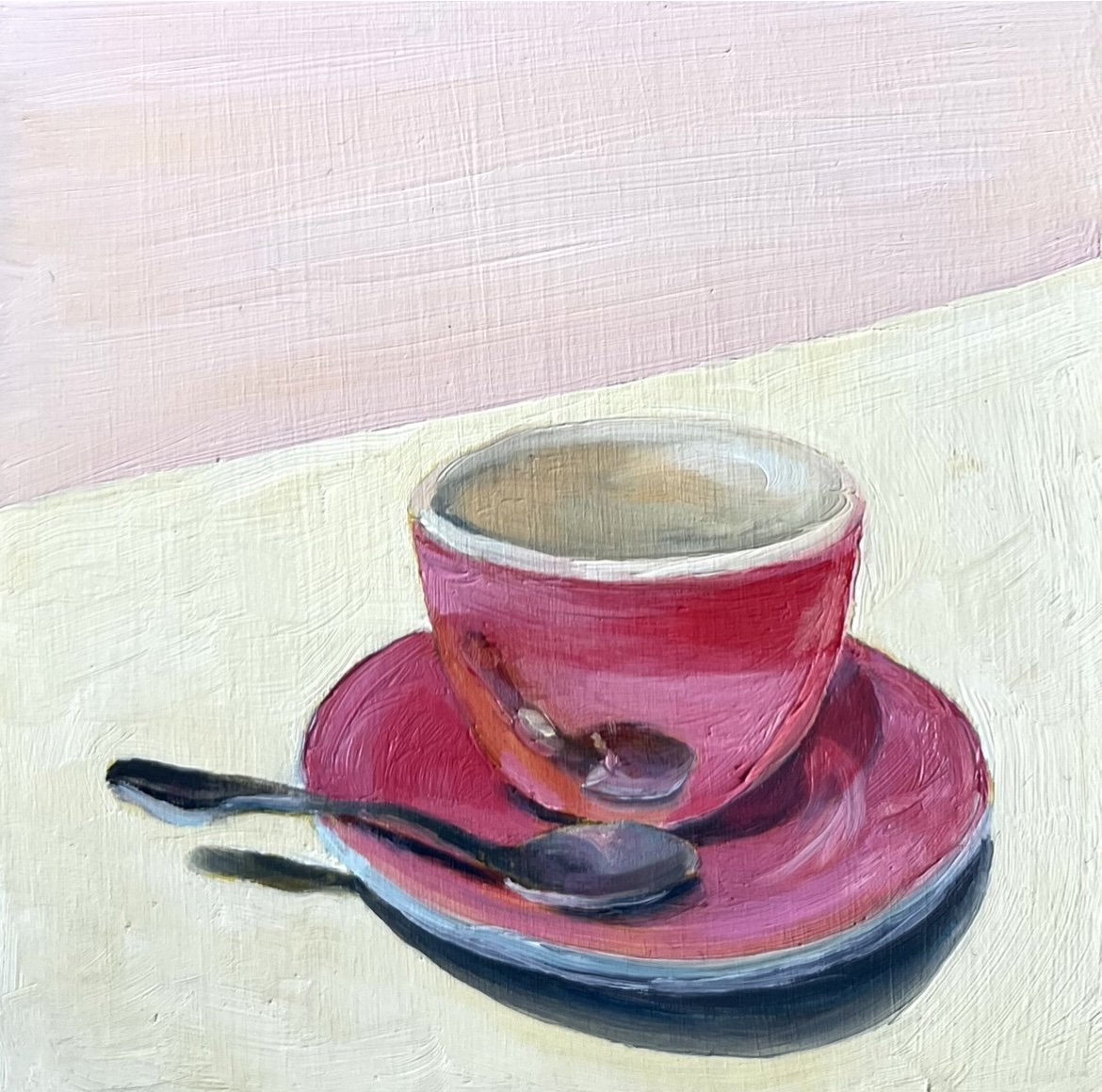 Pink Espresso - 4"x4" - $95