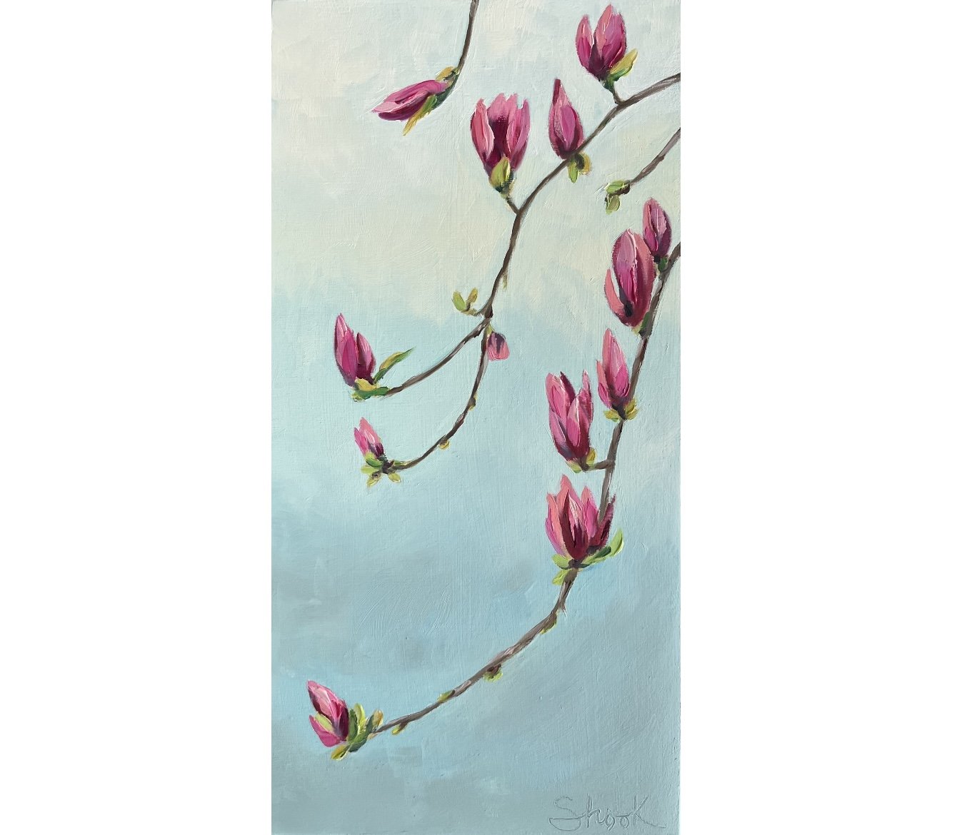 'Waiting for the Magnolias' - - 6' x 12' - $250