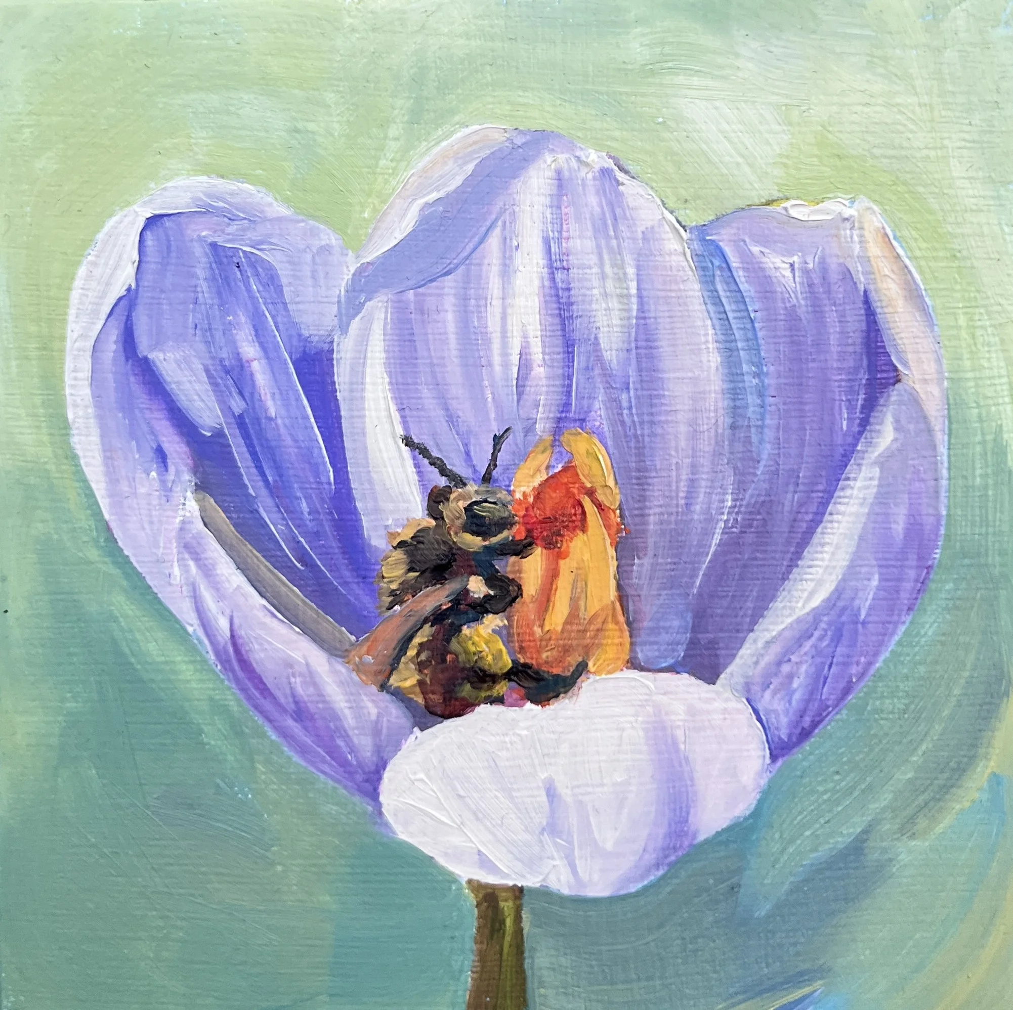Cozy Bee - $95 - 4"x4"