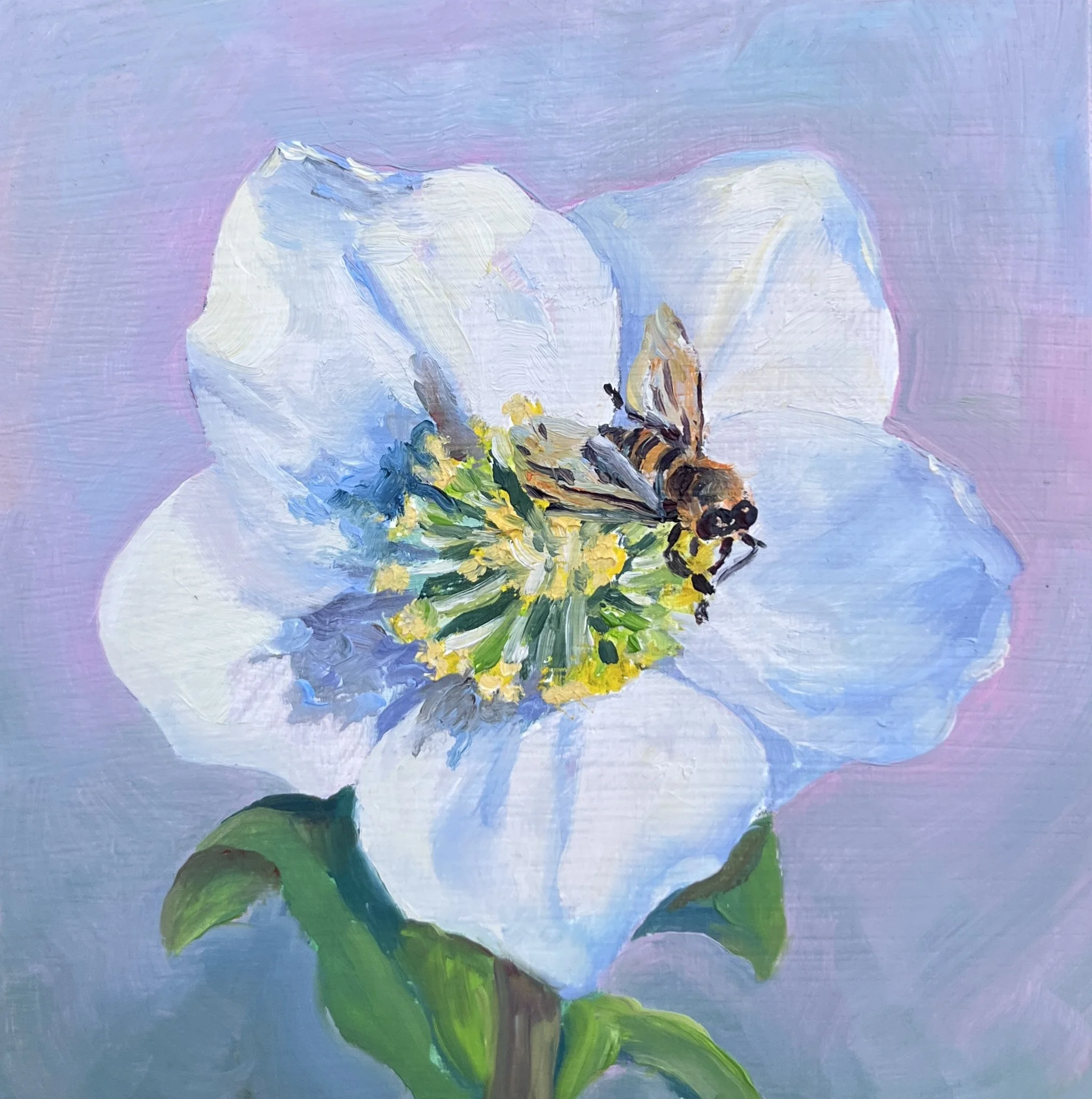 Glorious Pollen - $95 - 4"x4"