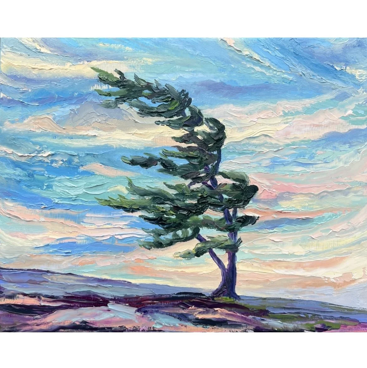 Windswept Perfectionist - $250 - 8"x10