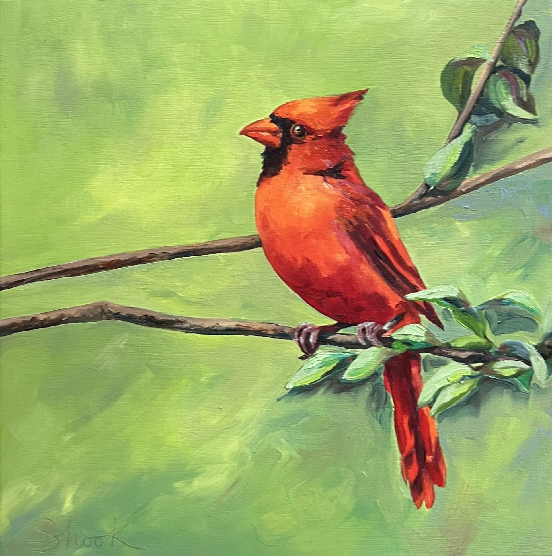Spring's Reward - $220 - 8"x8"