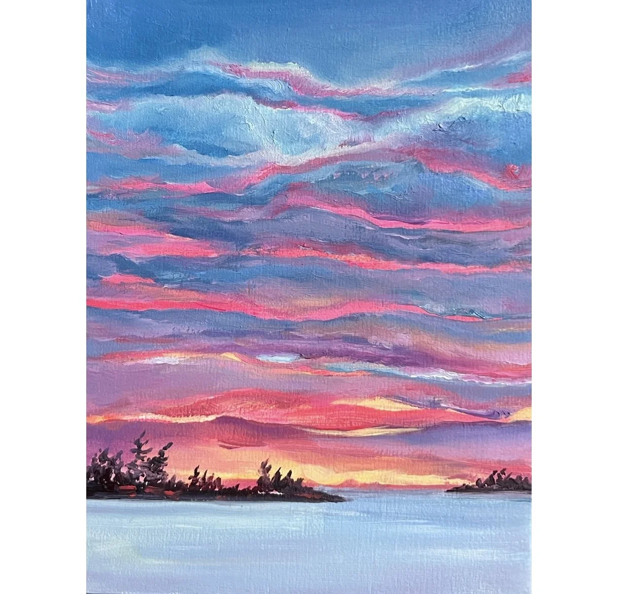 Ever Changing Sky - $165 - 5"x7"