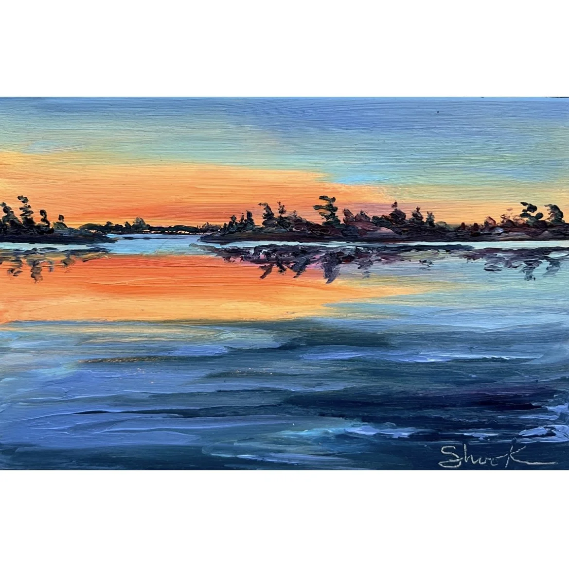 First Light - $150 - 4"x6"
