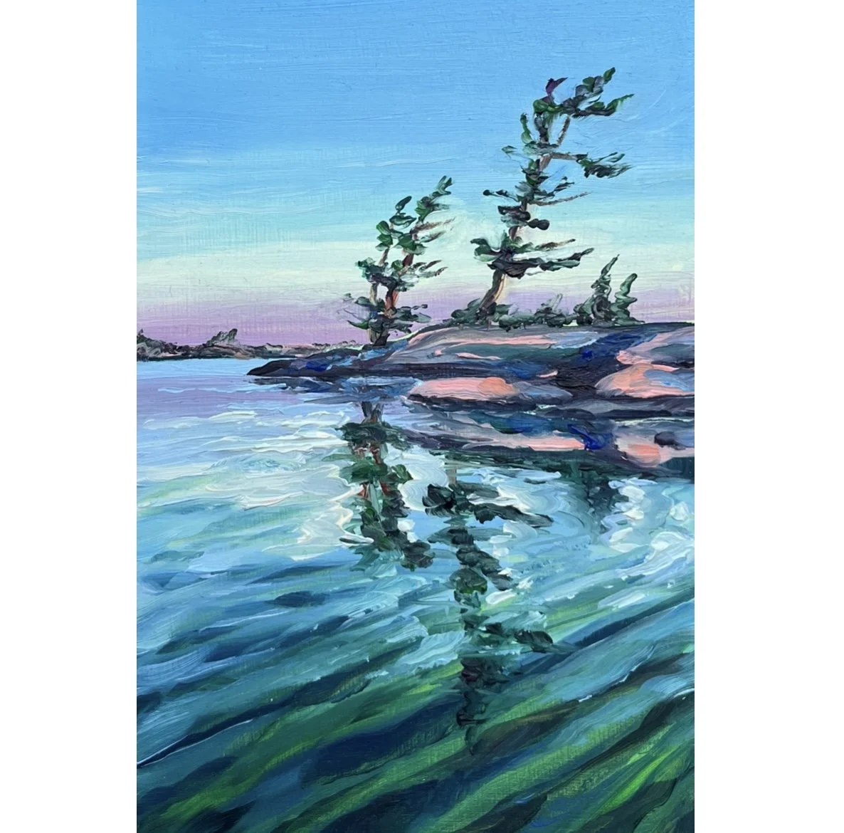 Windswept Morning - $150 - 4"x6"