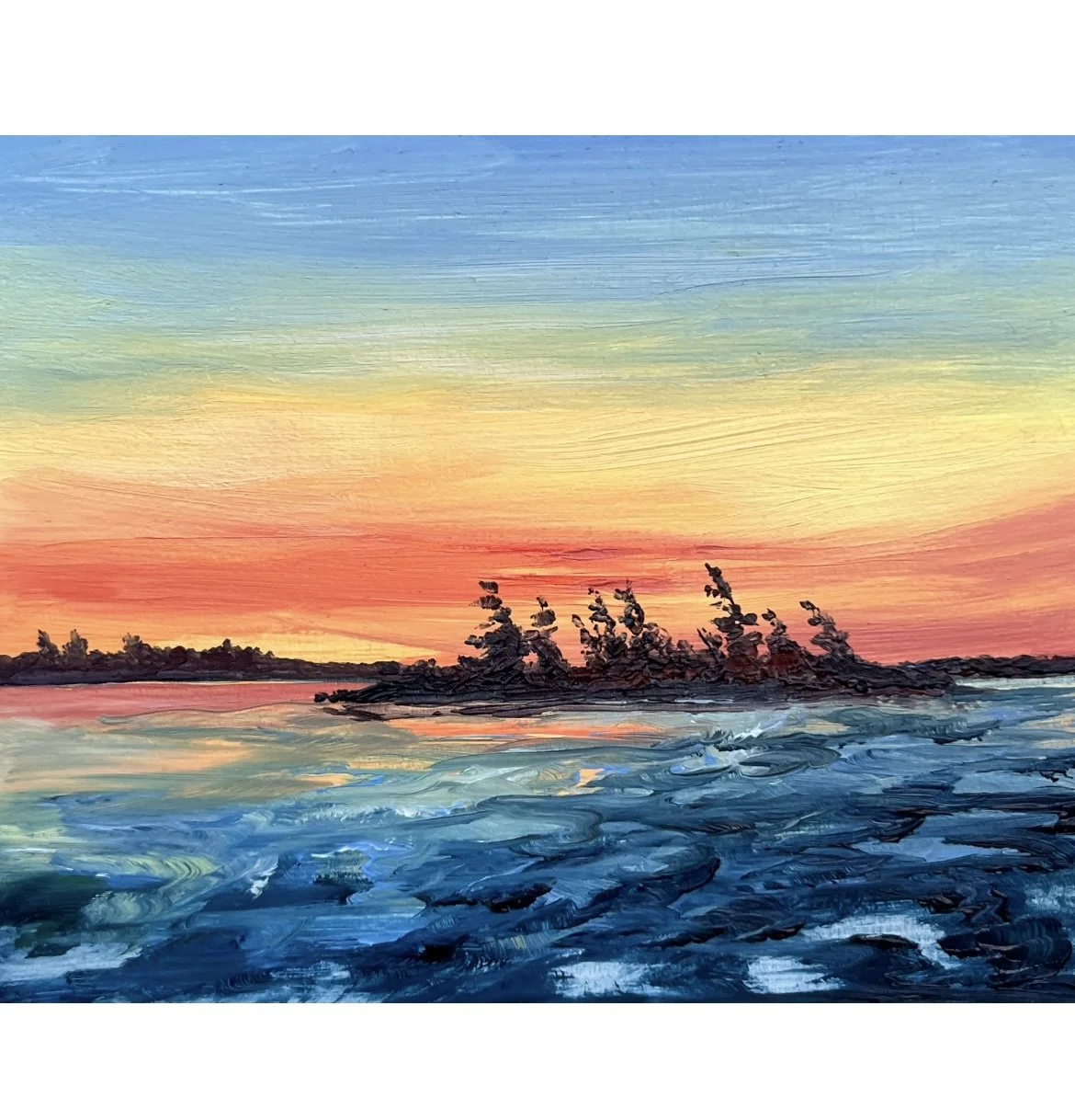Summer Morning - $125 - 4"x5"