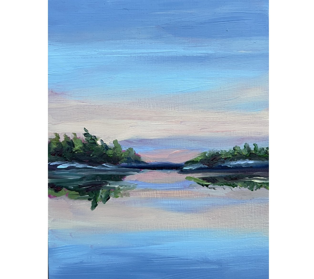 Soft Morning Hues - $125 - 4"x5"