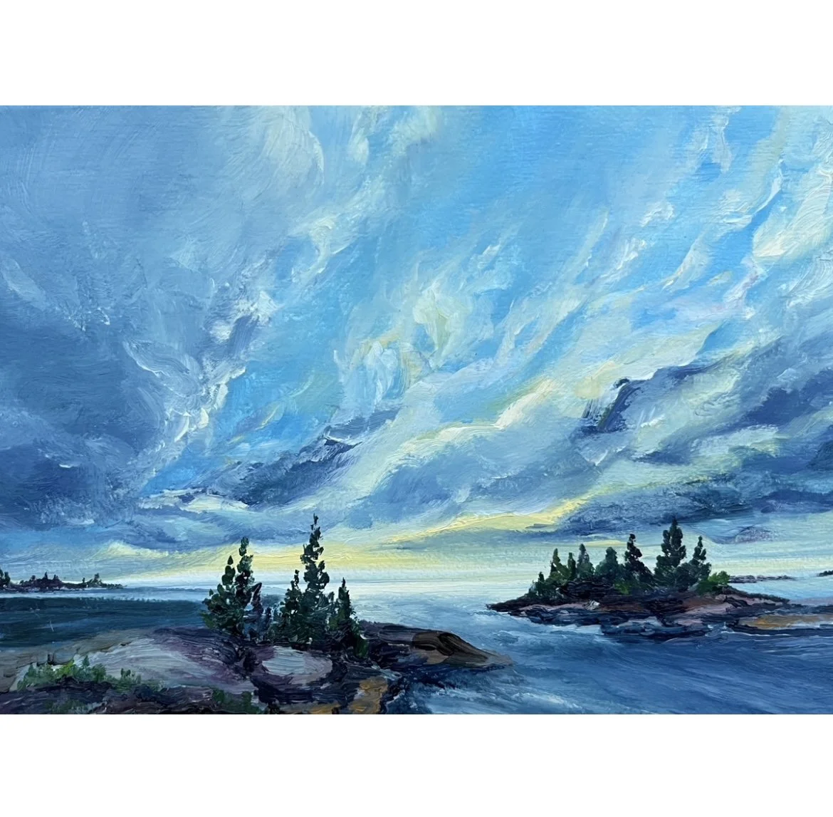 Hope on the Horizon - $165 - 5"x7"