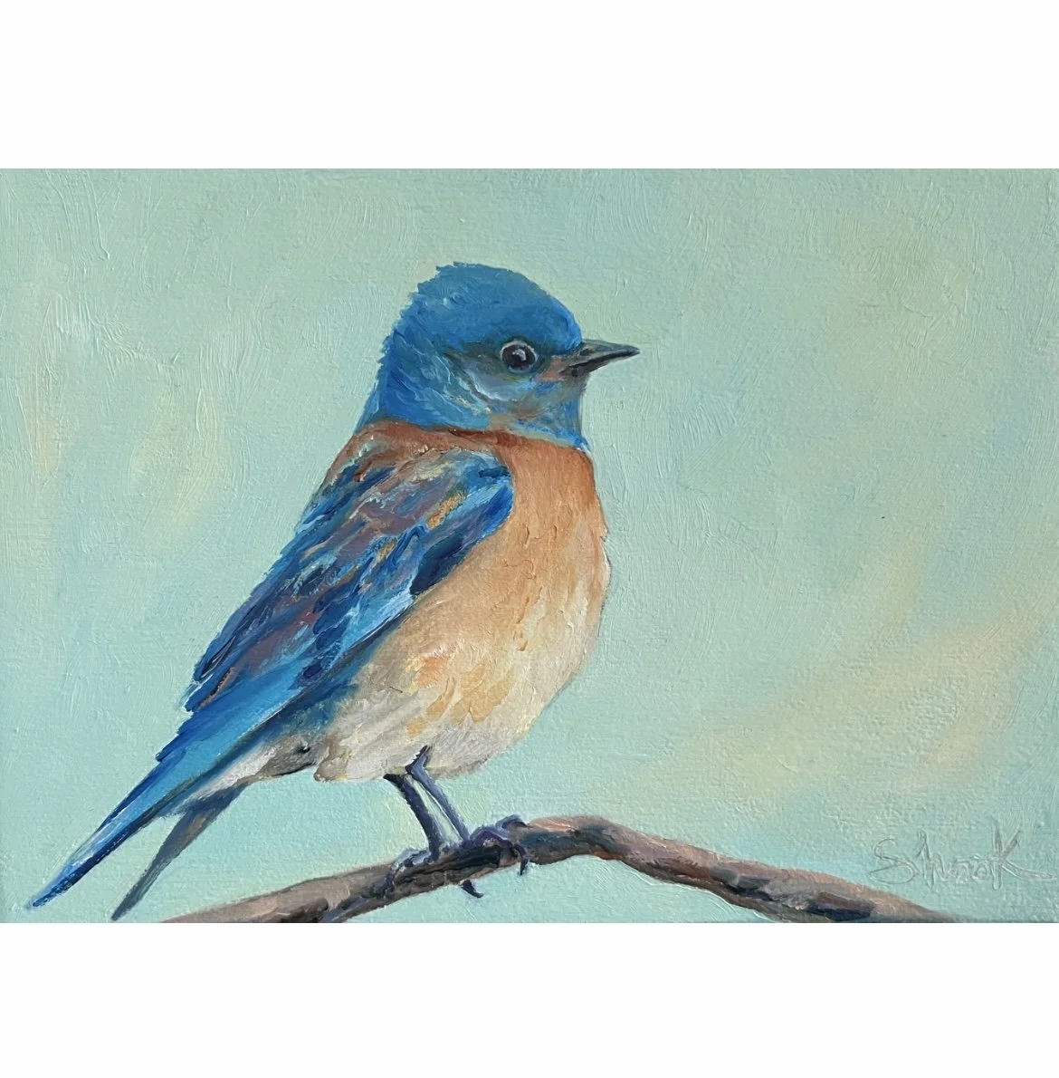 A Rare Sighting - $165 - 5"x7"
