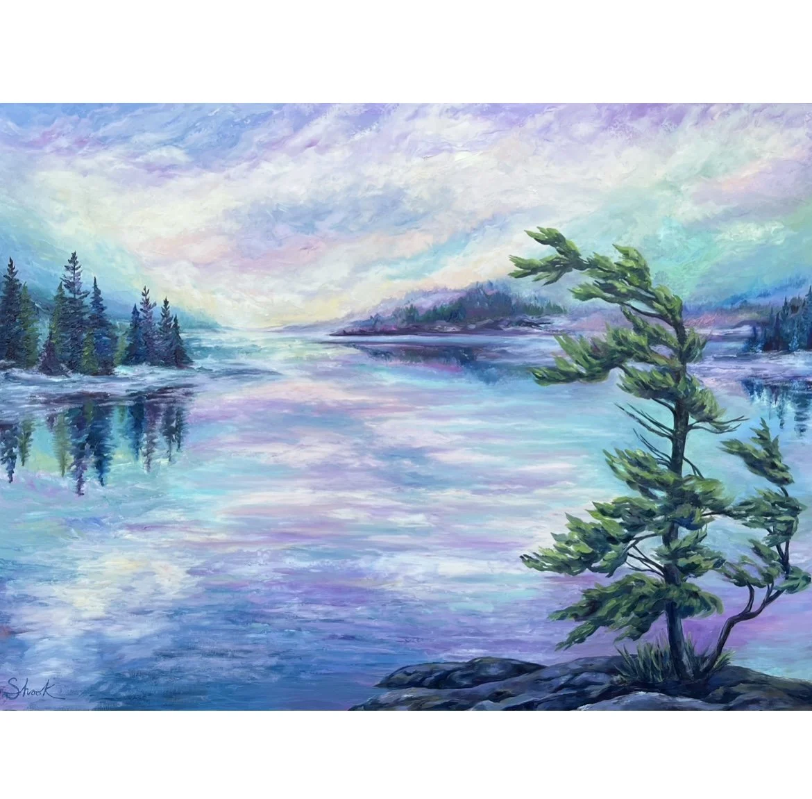 Memories - $3400 - 36"x48" - framed