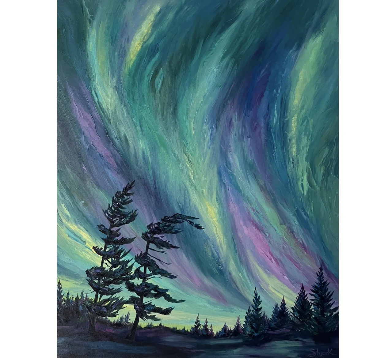 A Moment to Behold - $1200 - 24"x30" - framed