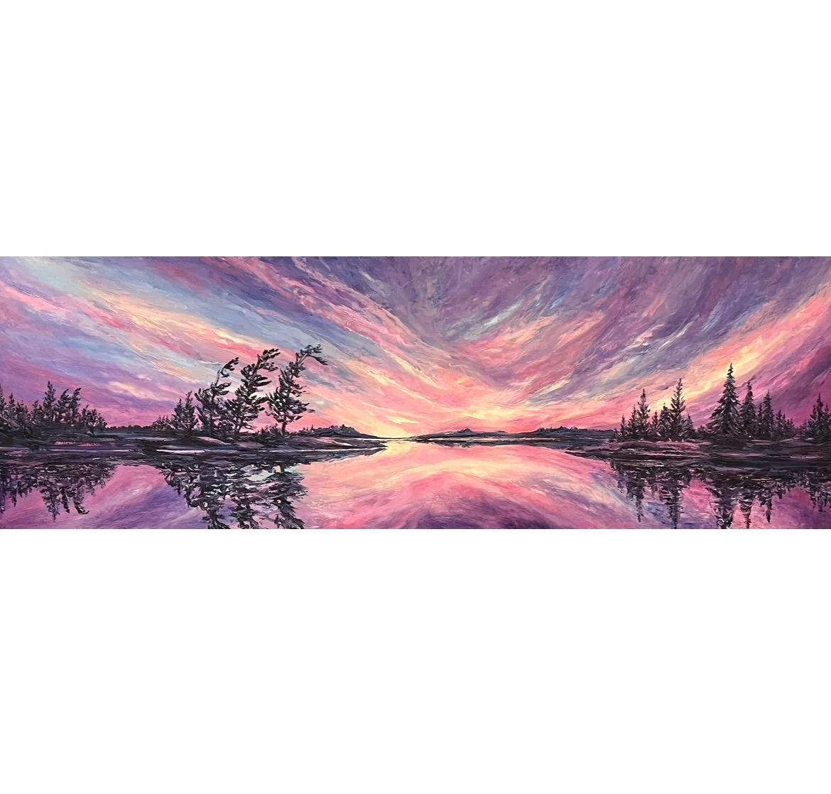 Sailor's Delight - $2400 - 20"x60" - framed