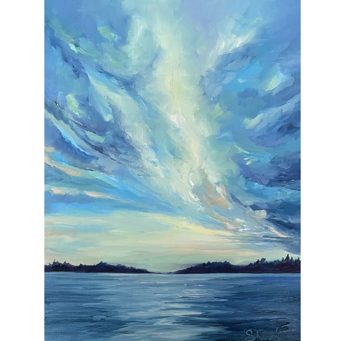 A Touch of Gold - $290 - 9"x12"