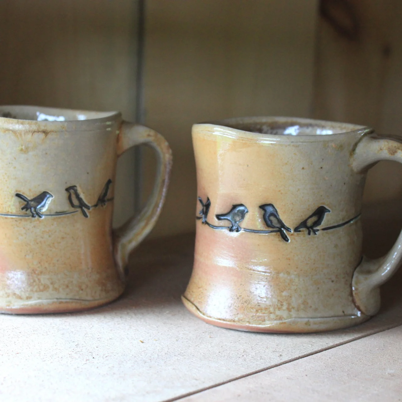 bird mugs