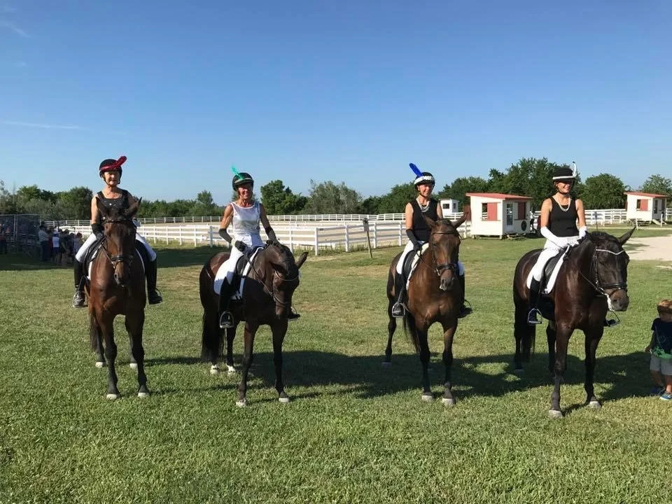 Quadrille Freestyle Demonstration Participants