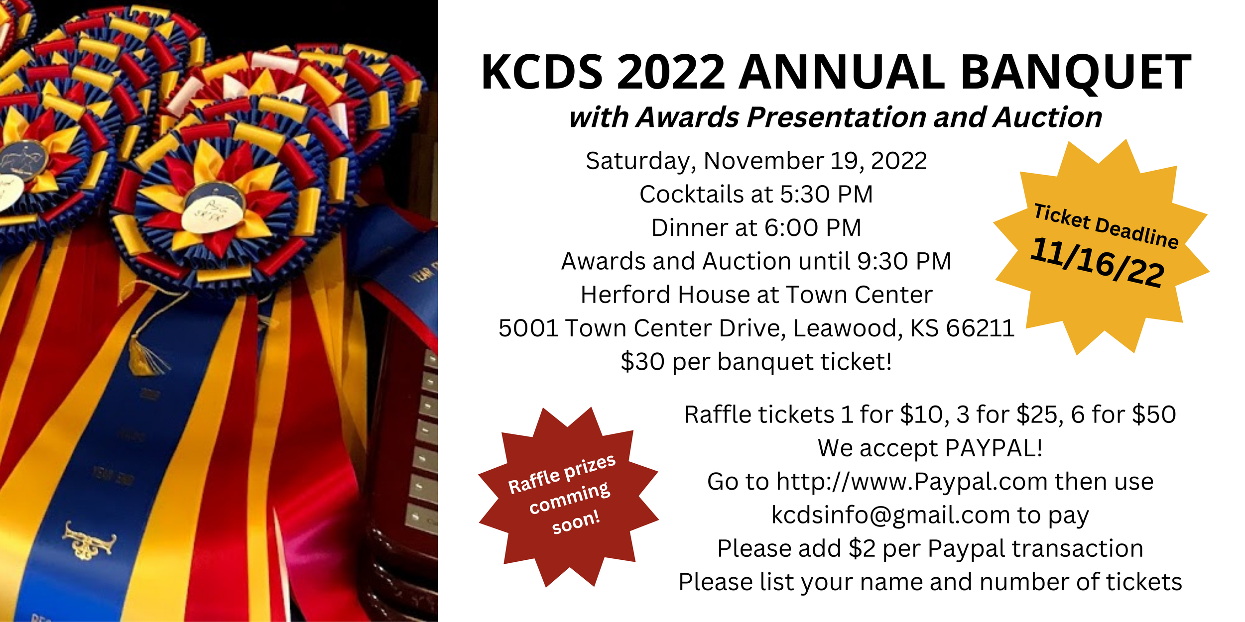 KCDS Award Banquet