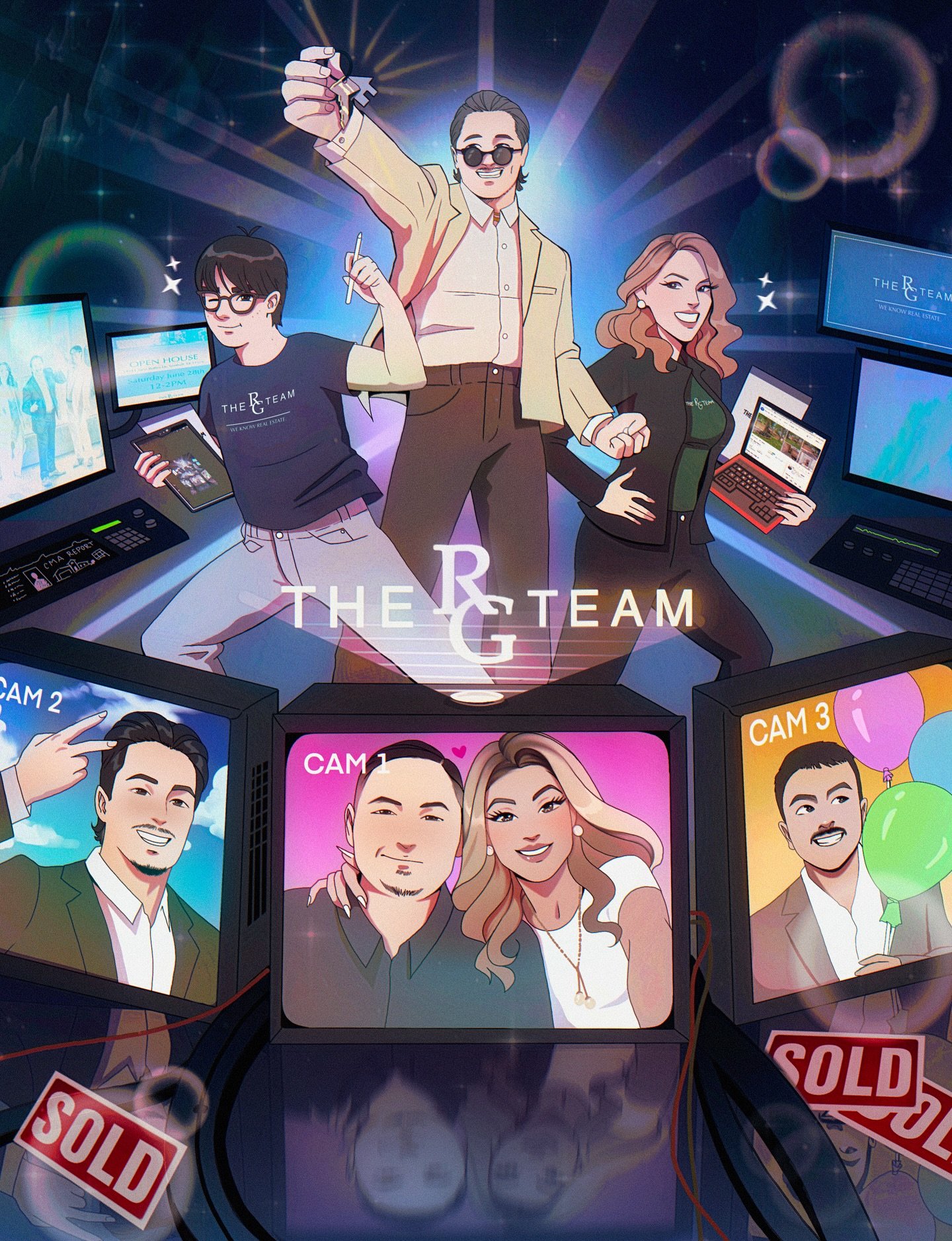 Saving the market one closing at a time.
We&rsquo;re like Guardians of the Galaxy&hellip;
Except with lockboxes, contracts, and insane Wi-Fi. 🛸🔑📈

Shoutout to the team for making moves across the universe &mdash; THE RG TEAM! 🚀
-
✍🏻🎨: @richydra