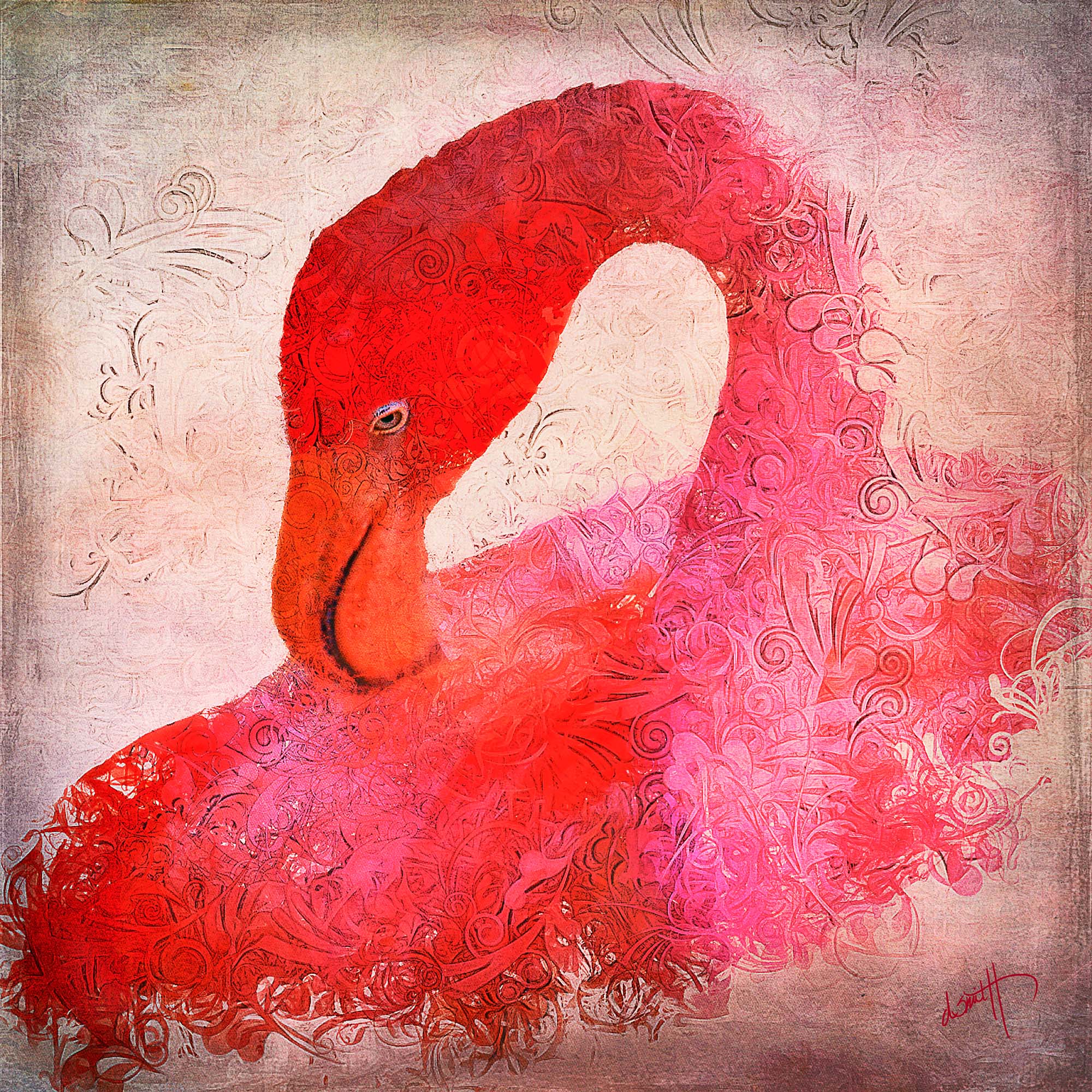 THIS FLAMINGO WEARS A TUTU