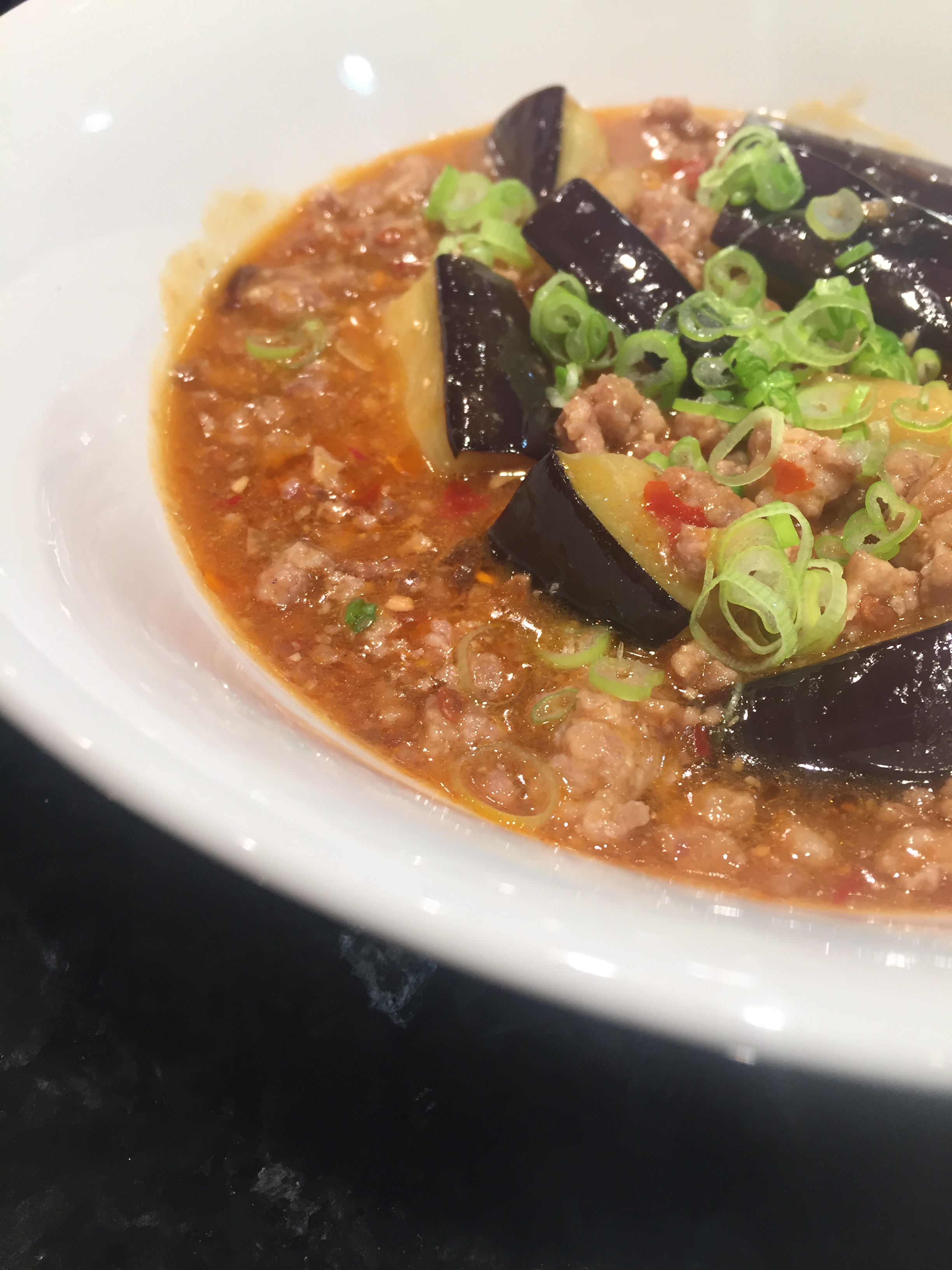Mapo Nasu - Substituting tofu with eggplants