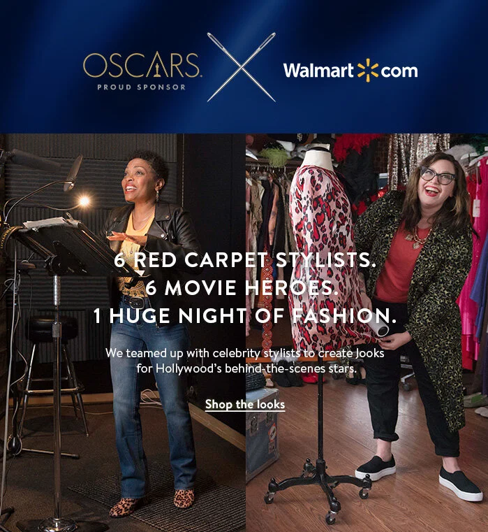 Oscars x Walmart Email