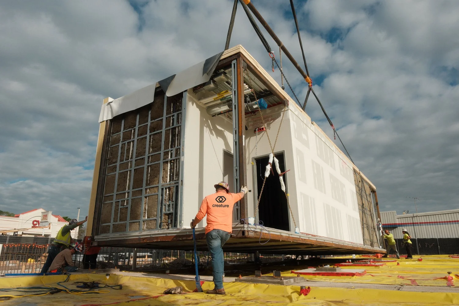 Construction Without Friction — Creature